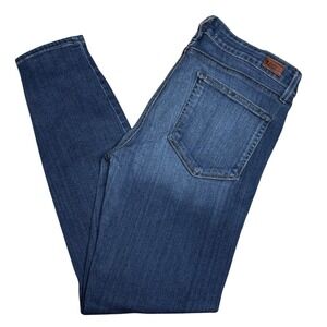 Paige Verdugo Ankle Skinny Jeans Dark Wash Denim Stretch Womens Size 30